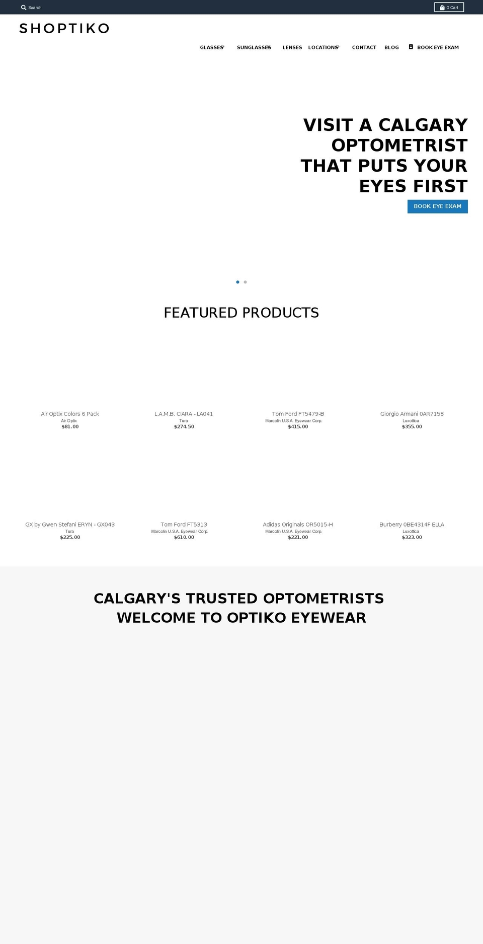 shoptiko.ca shopify website screenshot