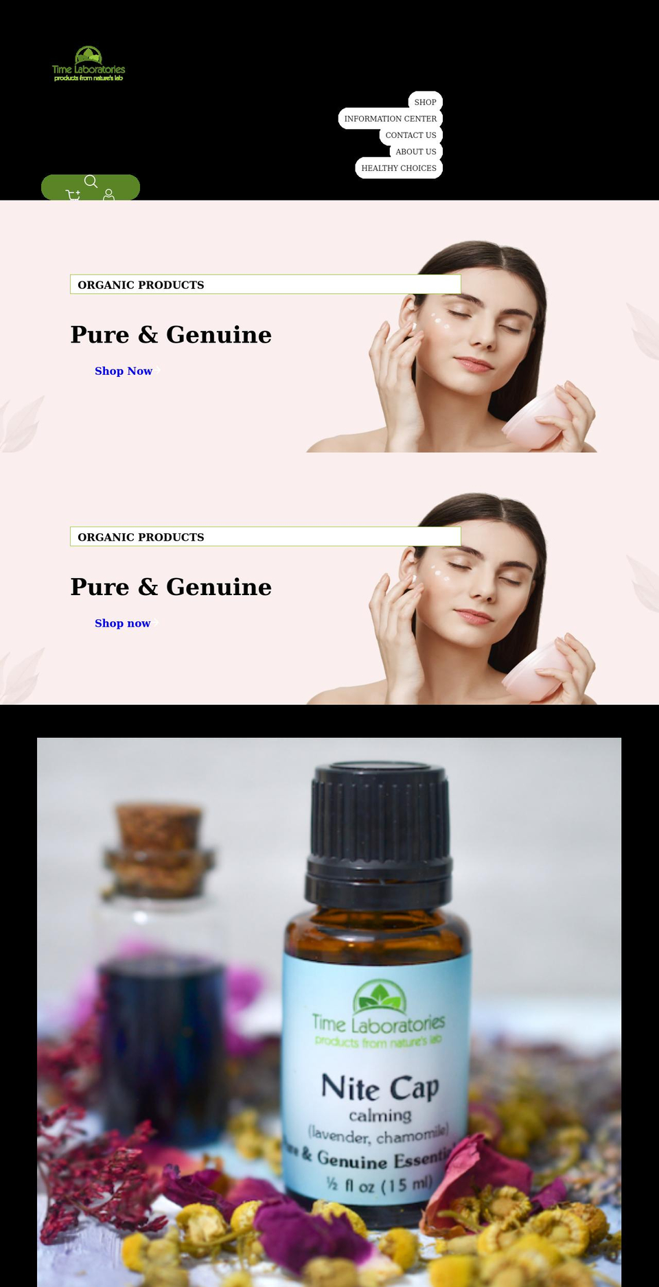 shoptimelabs.com shopify website screenshot