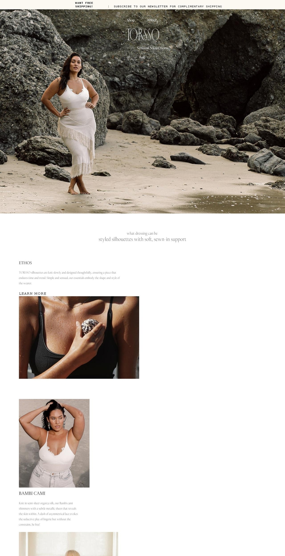 shoptorsso.com shopify website screenshot