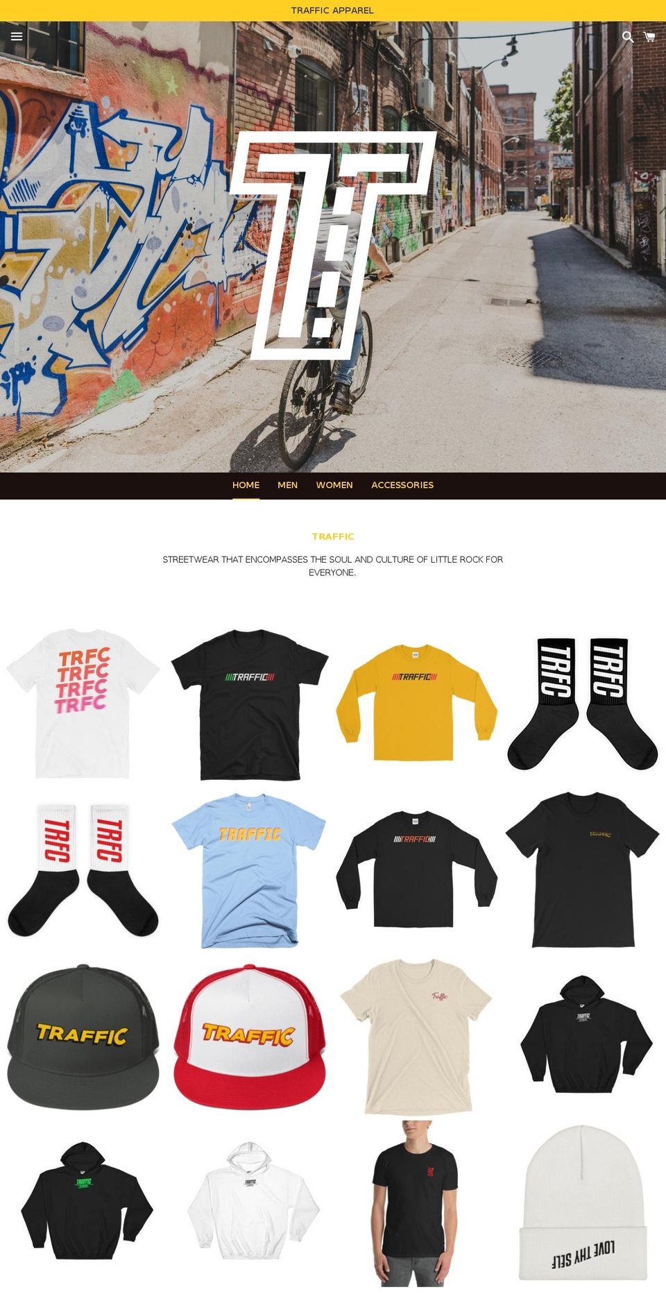shoptraffic.net shopify website screenshot