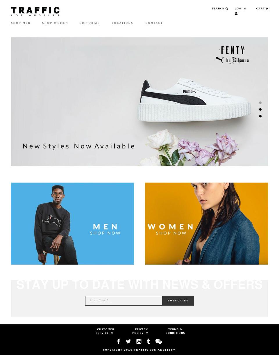 Seed \/\/ Traffic \/\/ PL Updates Shopify theme site example shoptrafficla.com