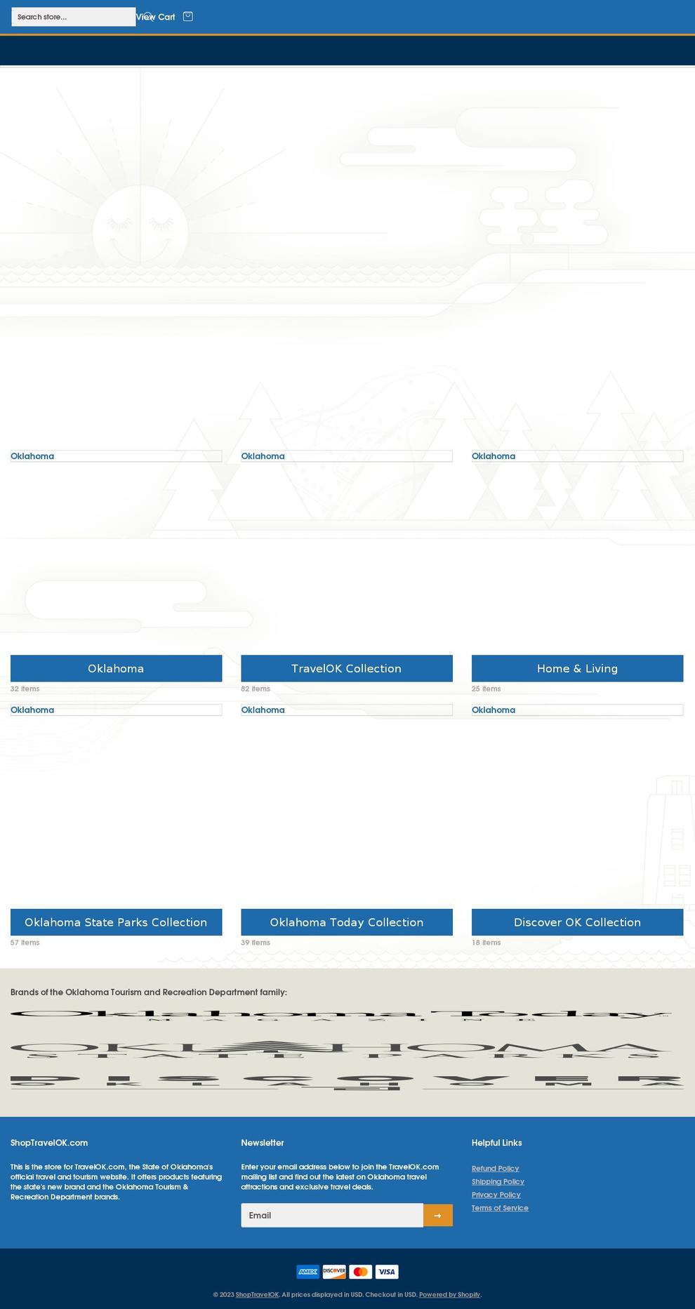 shoptravelok.com shopify website screenshot