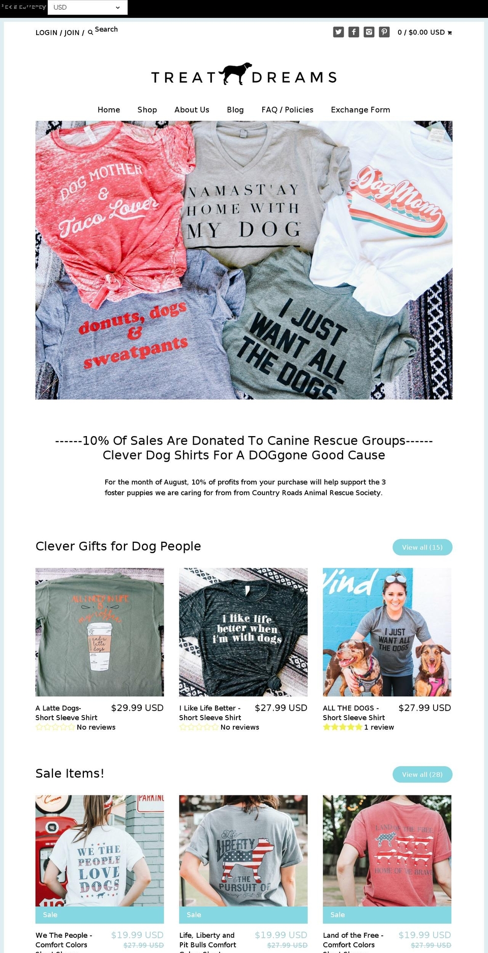 QuadPay removed - meroxio-optimized Shopify theme site example shoptreatdreams.com