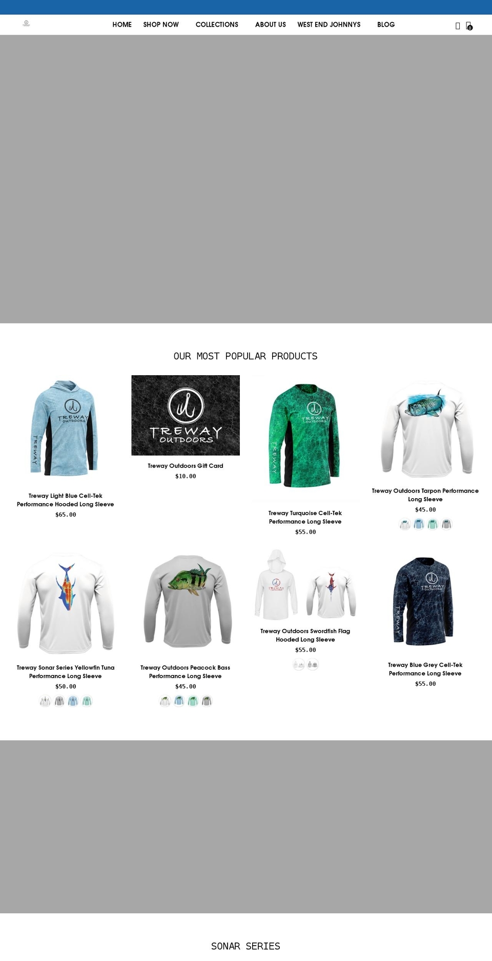 shoptrewayoutdoors.com shopify website screenshot