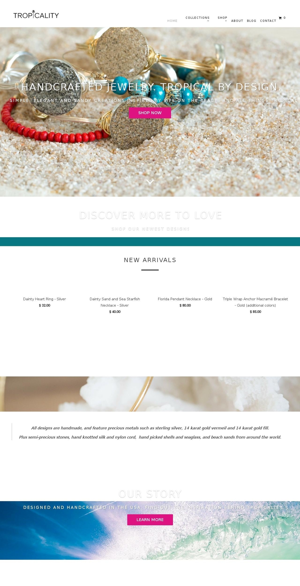 shoptrop.com shopify website screenshot