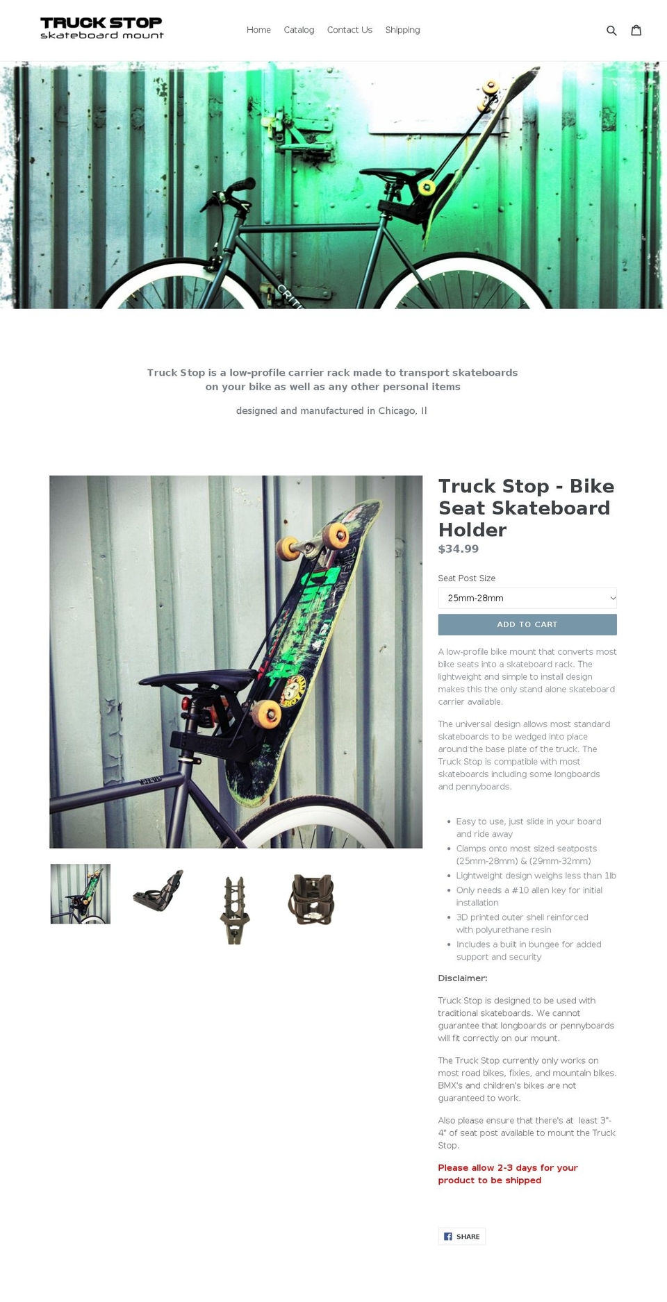 shoptruckstop.com shopify website screenshot