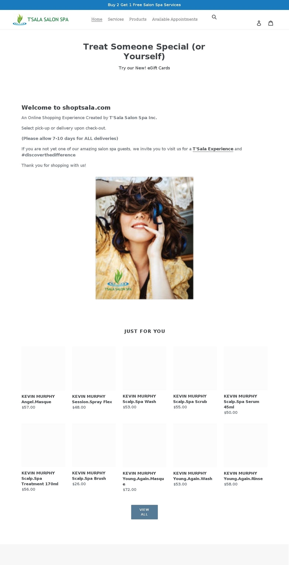 shoptsala.com shopify website screenshot