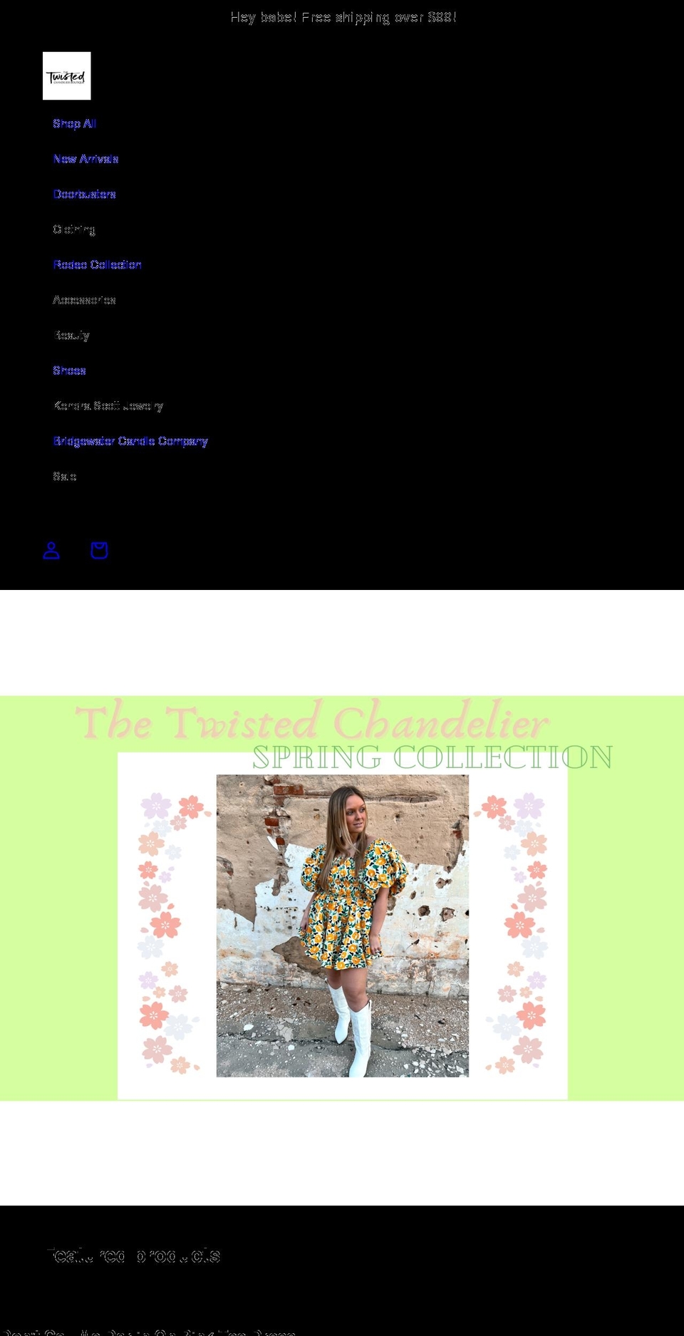 shopttcb.com shopify website screenshot