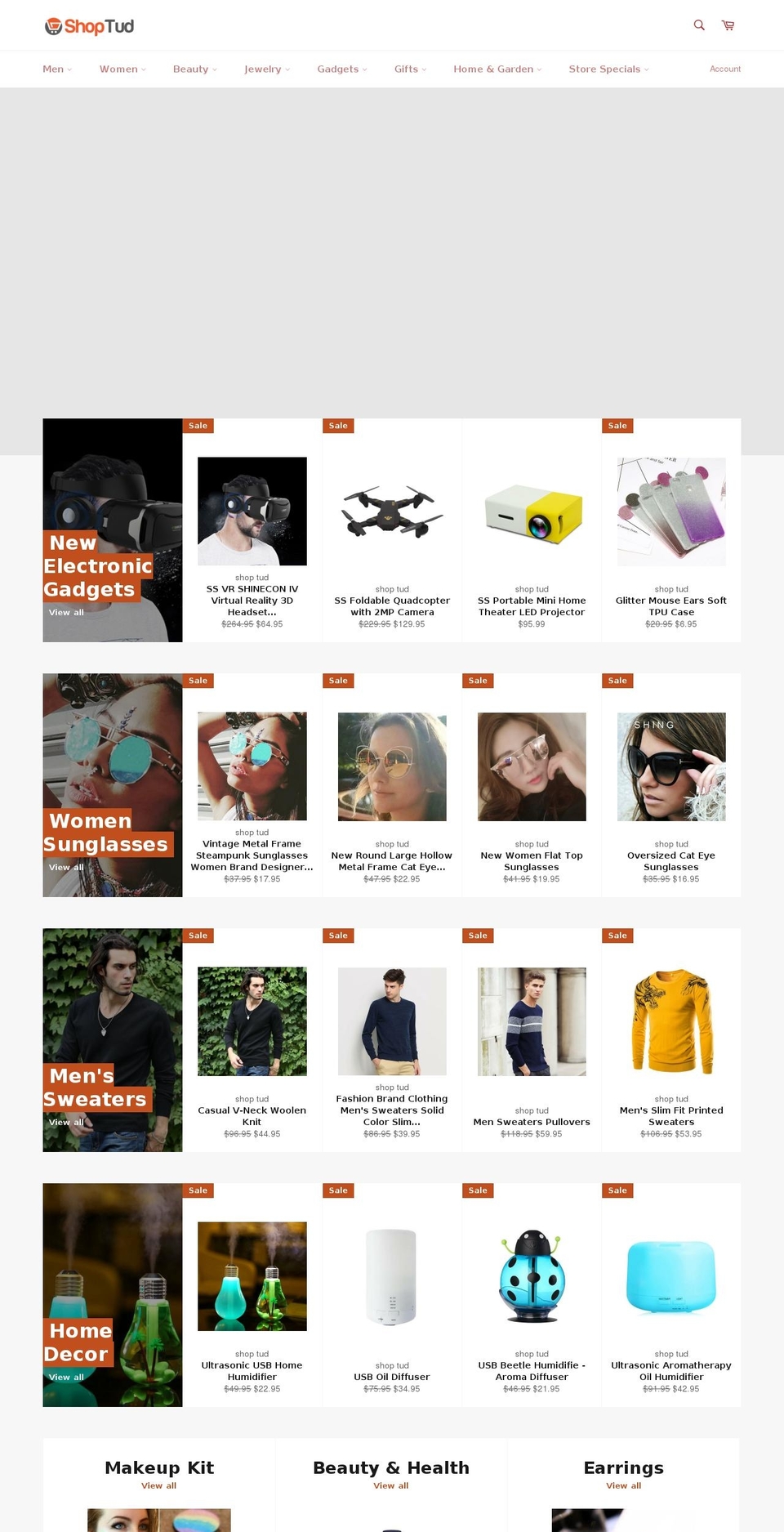 shoptud.com — Shopify storefront screenshot