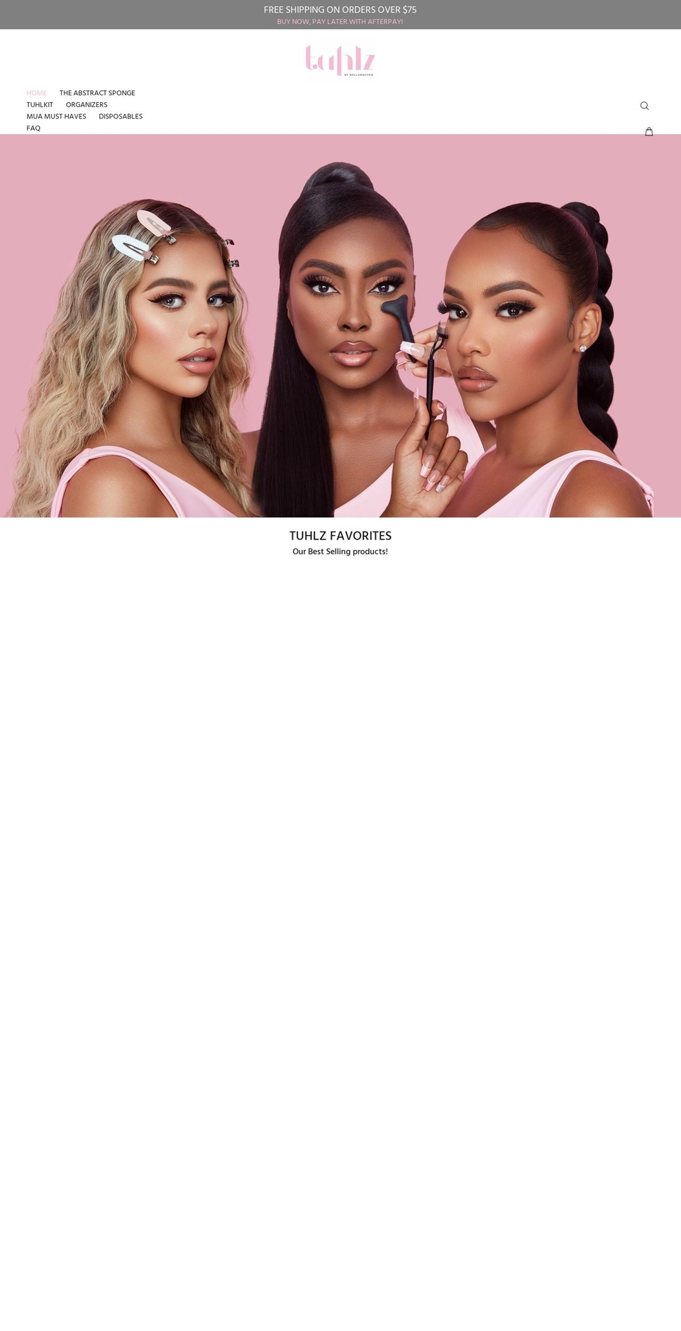 shoptuhlz.com shopify website screenshot