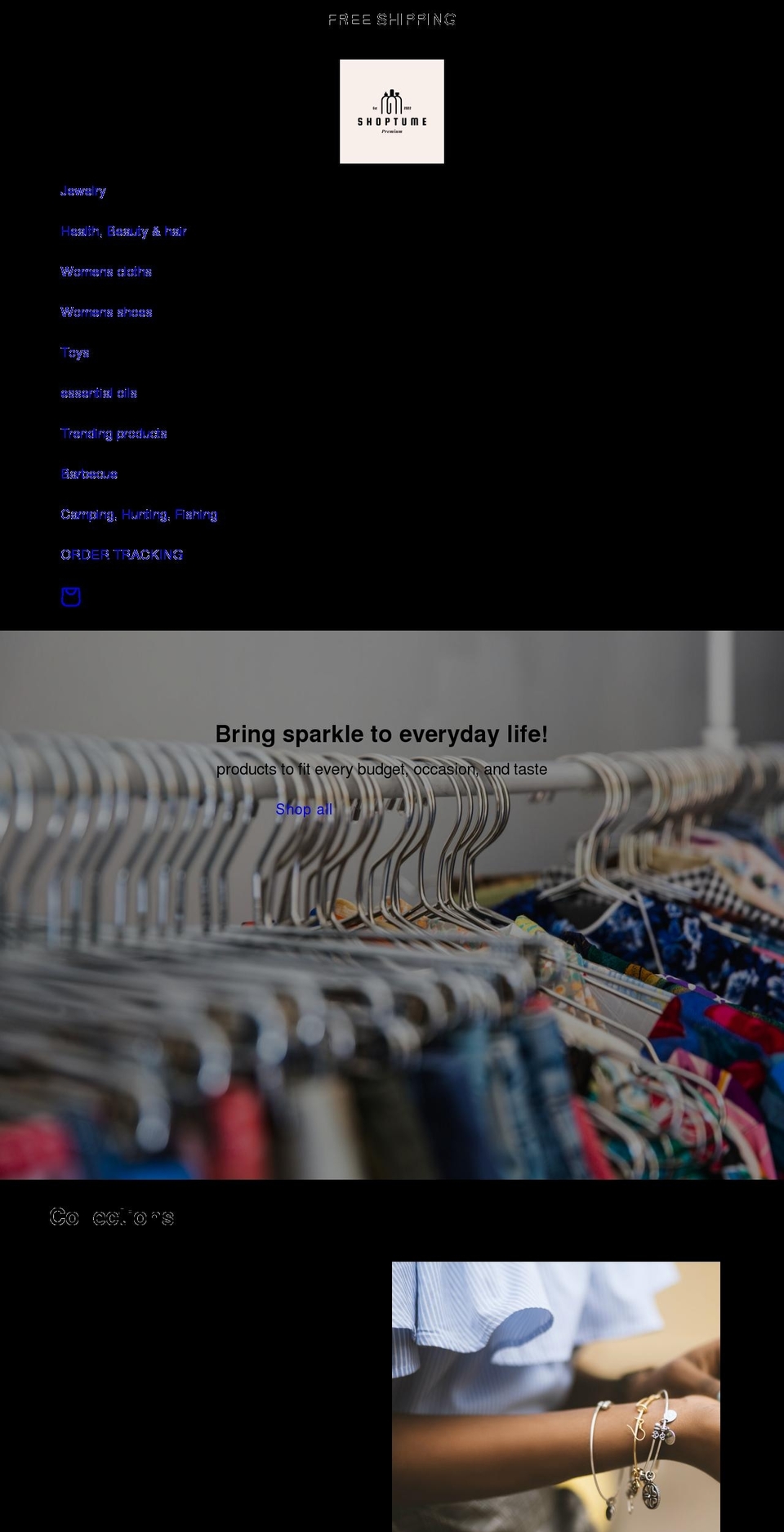 shoptume.com shopify website screenshot