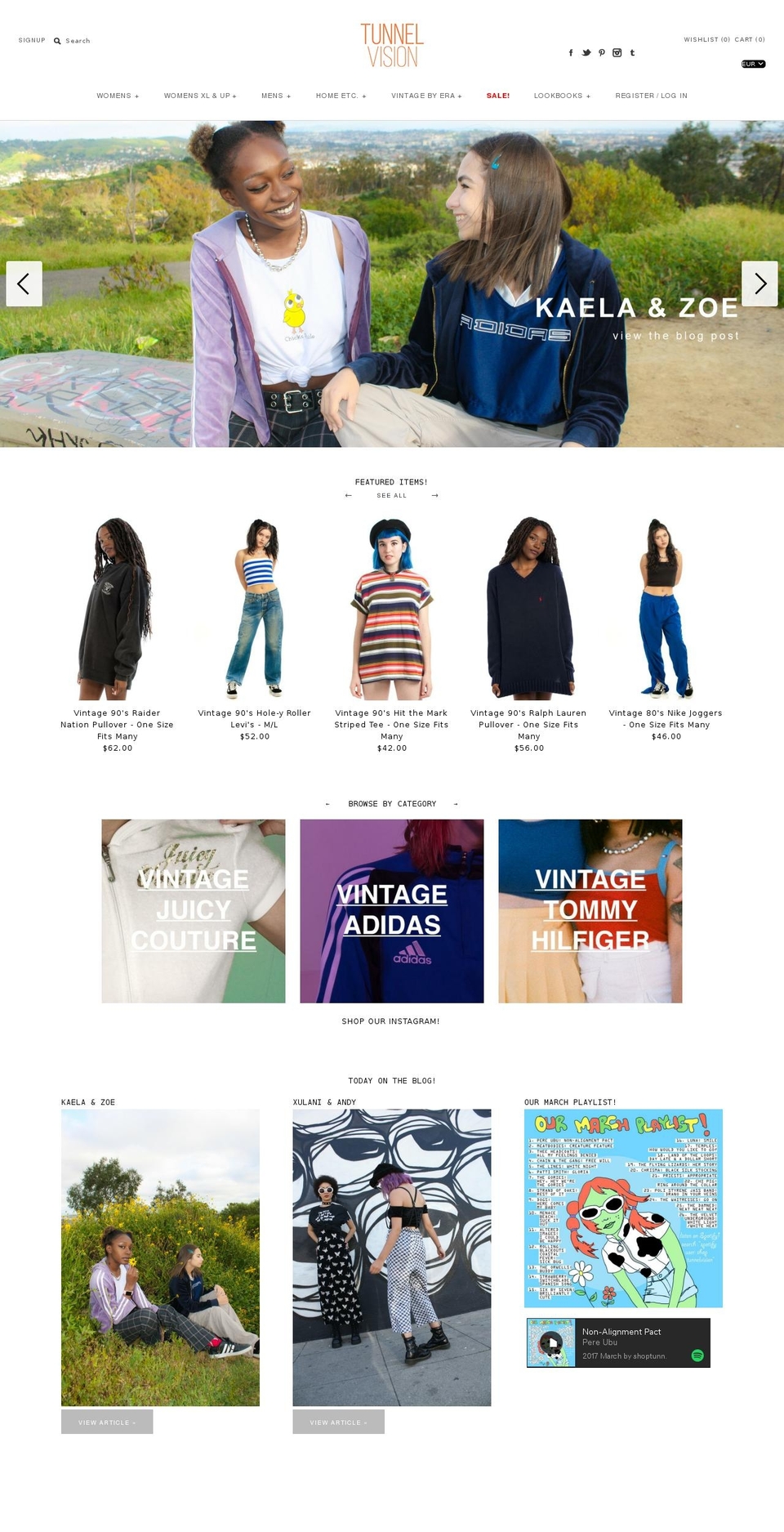 Boost Shopify theme site example shoptunnelvision.com