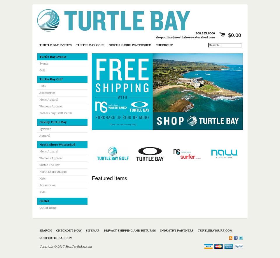 shopturtlebay.com shopify website screenshot