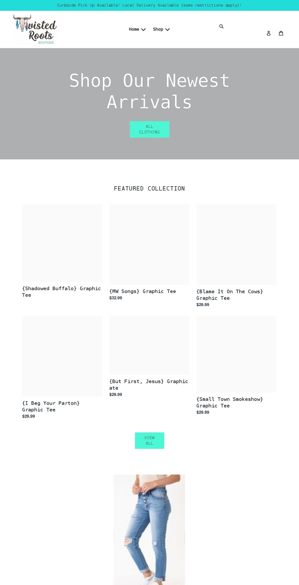 shoptwistedrootsks.com shopify website screenshot
