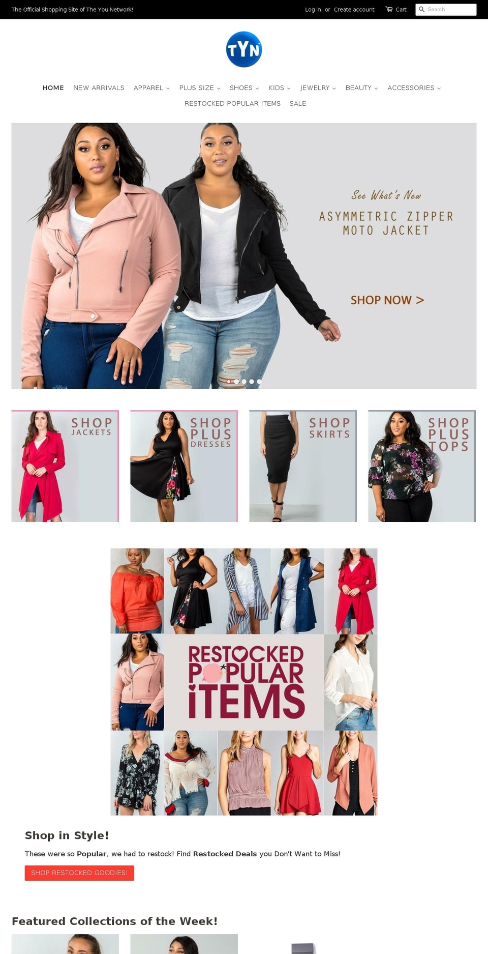 shoptyn.com — Shopify storefront screenshot