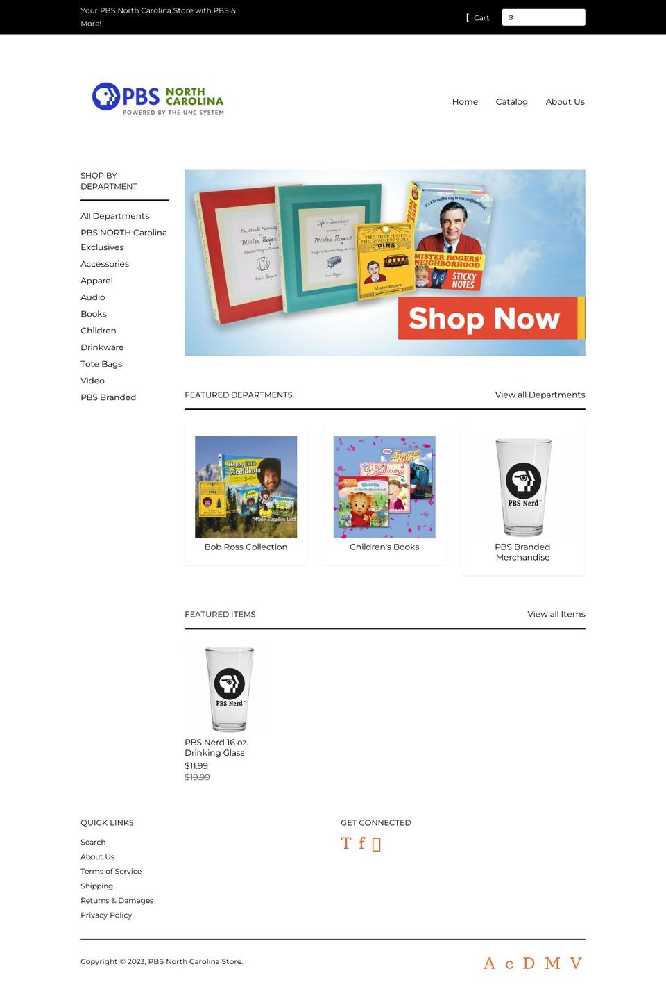 shopunctv.org shopify website screenshot