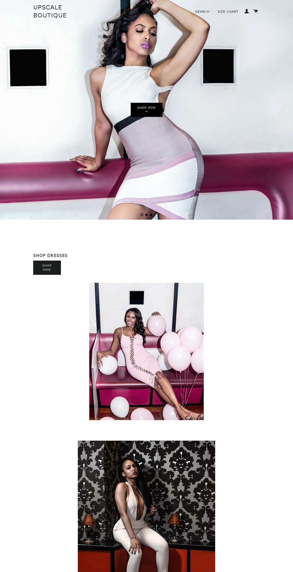 shopupscaleboutique.com — Shopify storefront screenshot