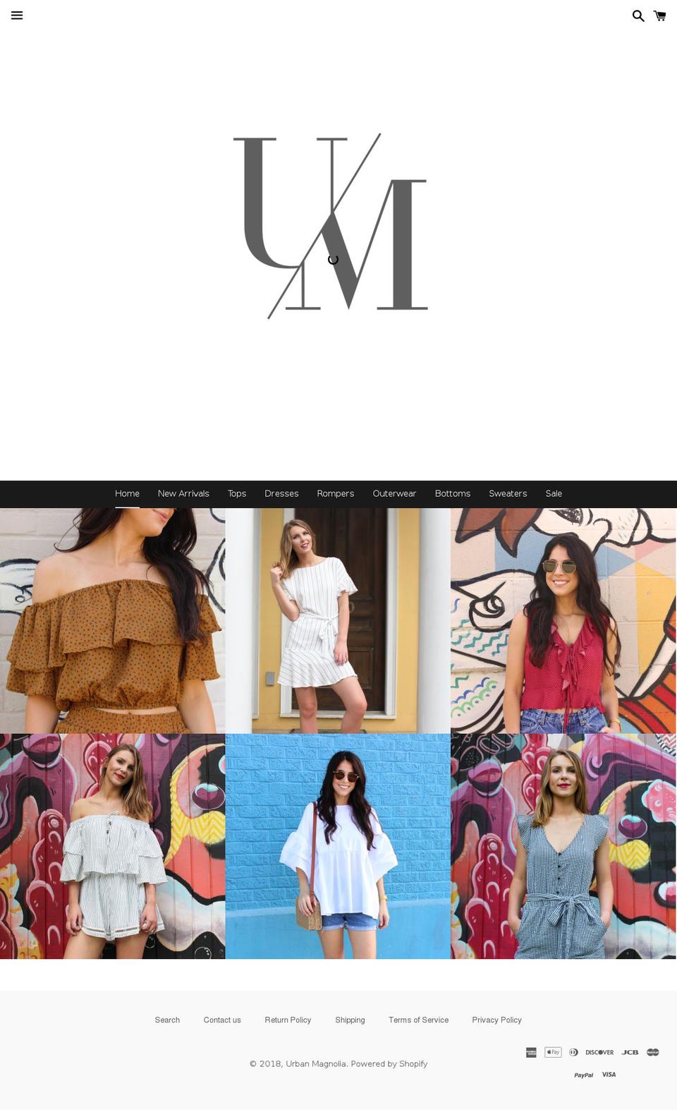 shopurbanmags.com — Shopify storefront screenshot