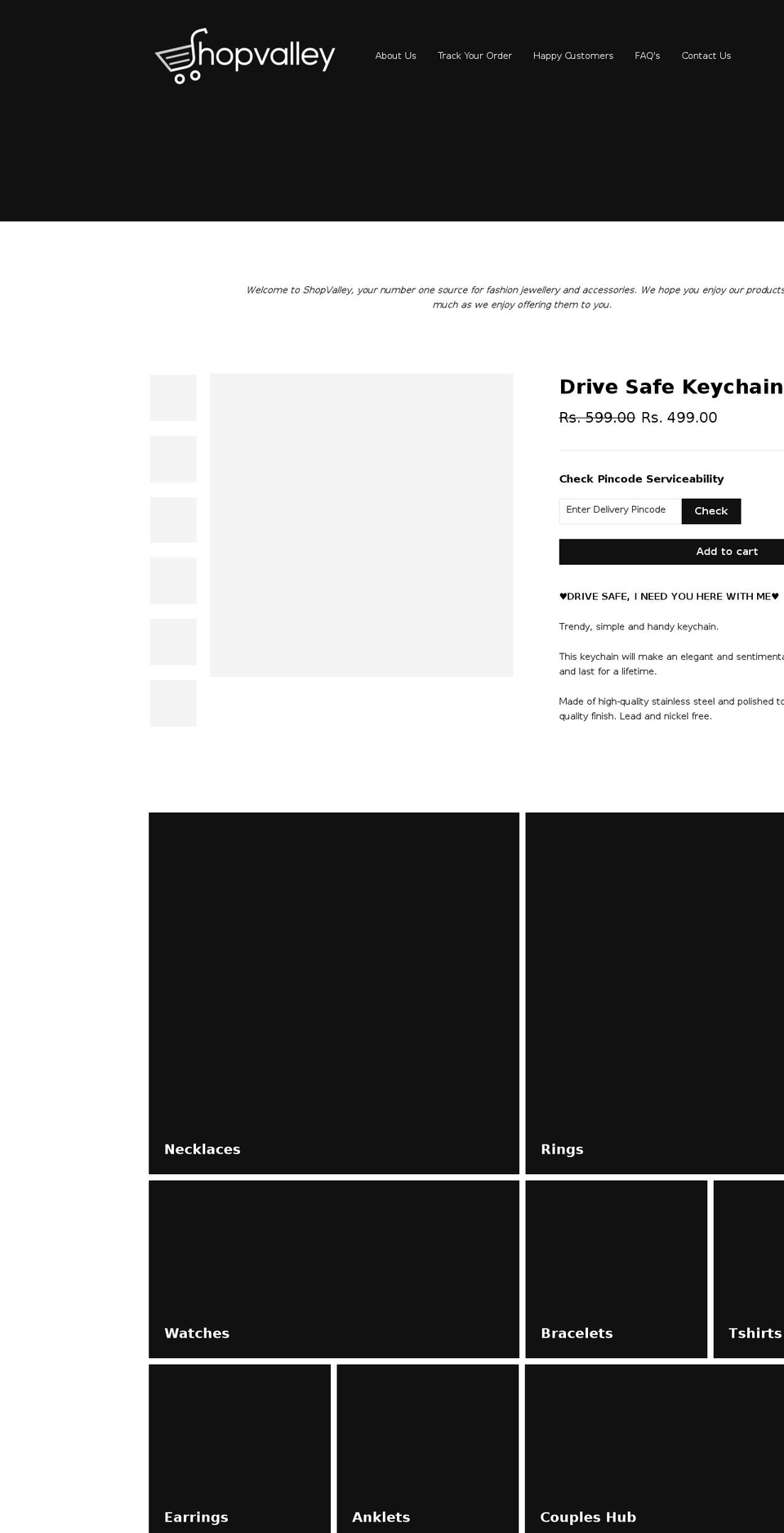 shopvalley.in shopify website screenshot