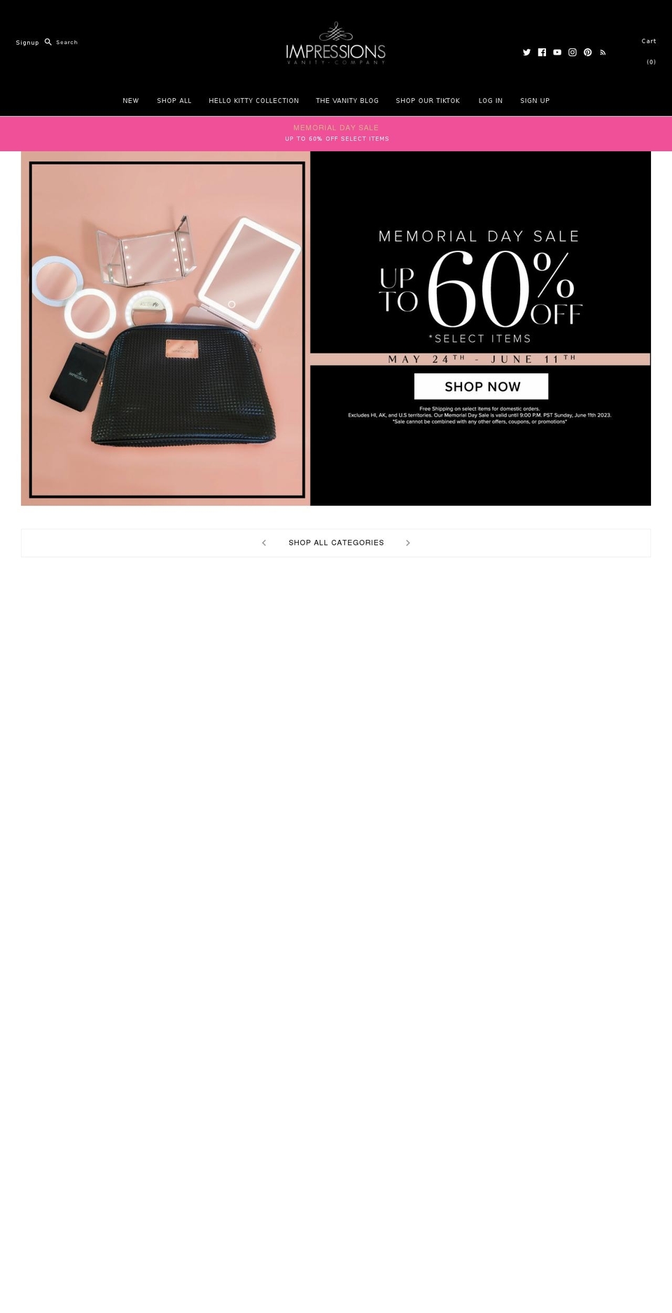 shopvanity.online shopify website screenshot