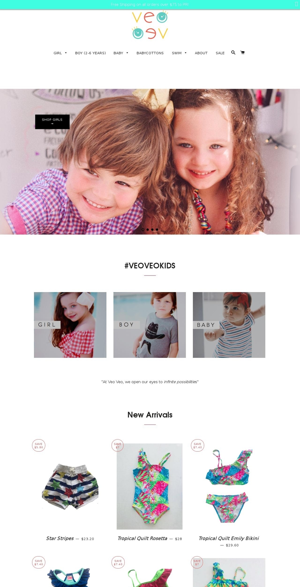 shopveoveo.com shopify website screenshot