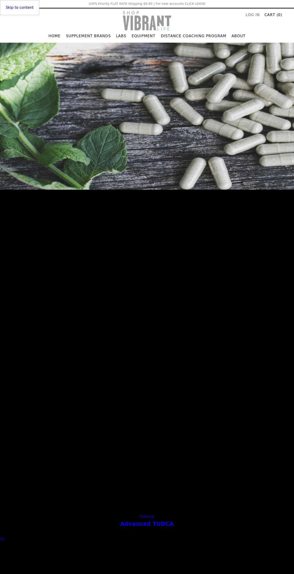 shopvibrantlife.com shopify website screenshot