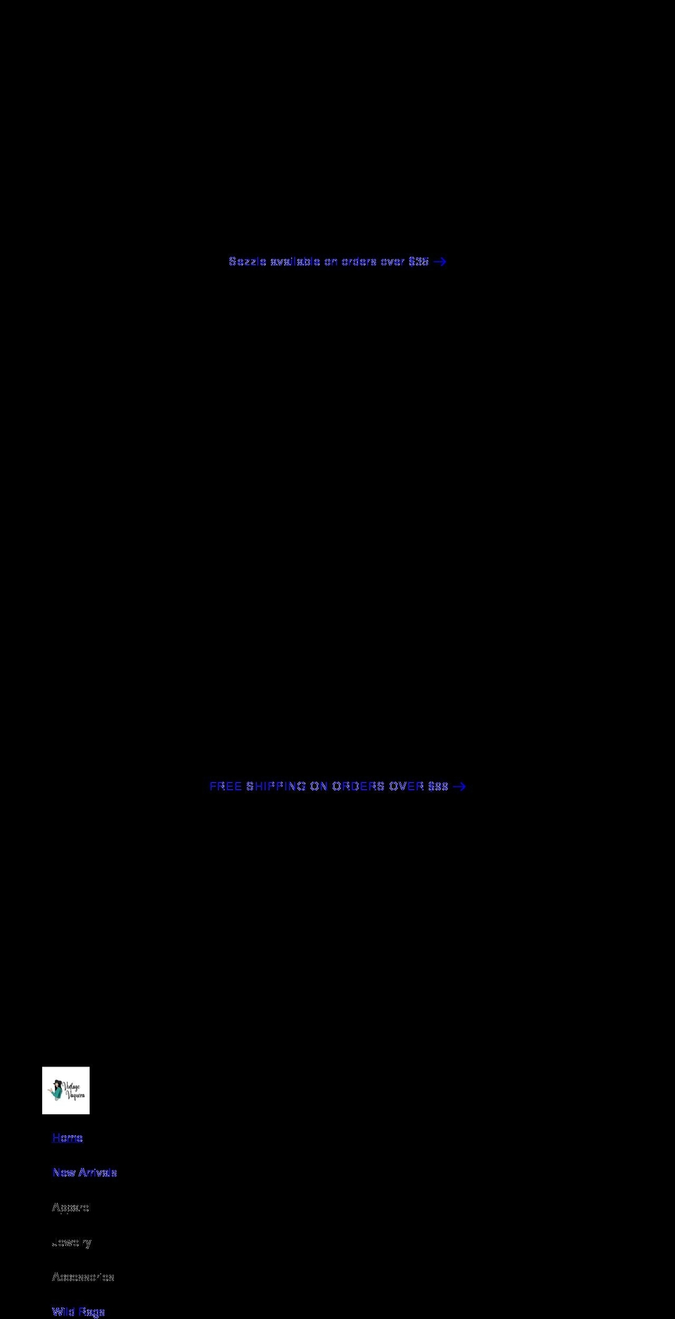 shopvintagevaquera.com shopify website screenshot