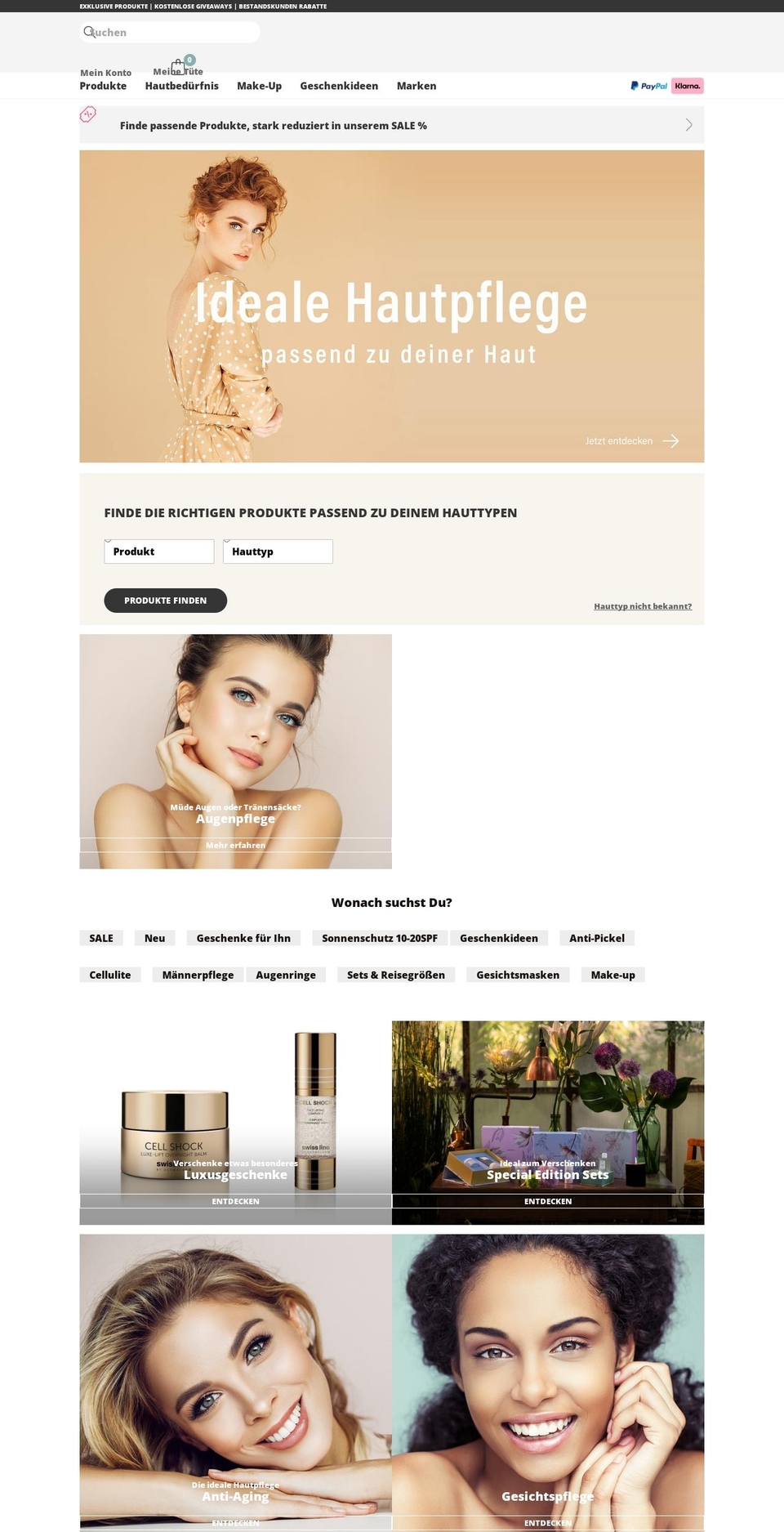 shopvise.de shopify website screenshot