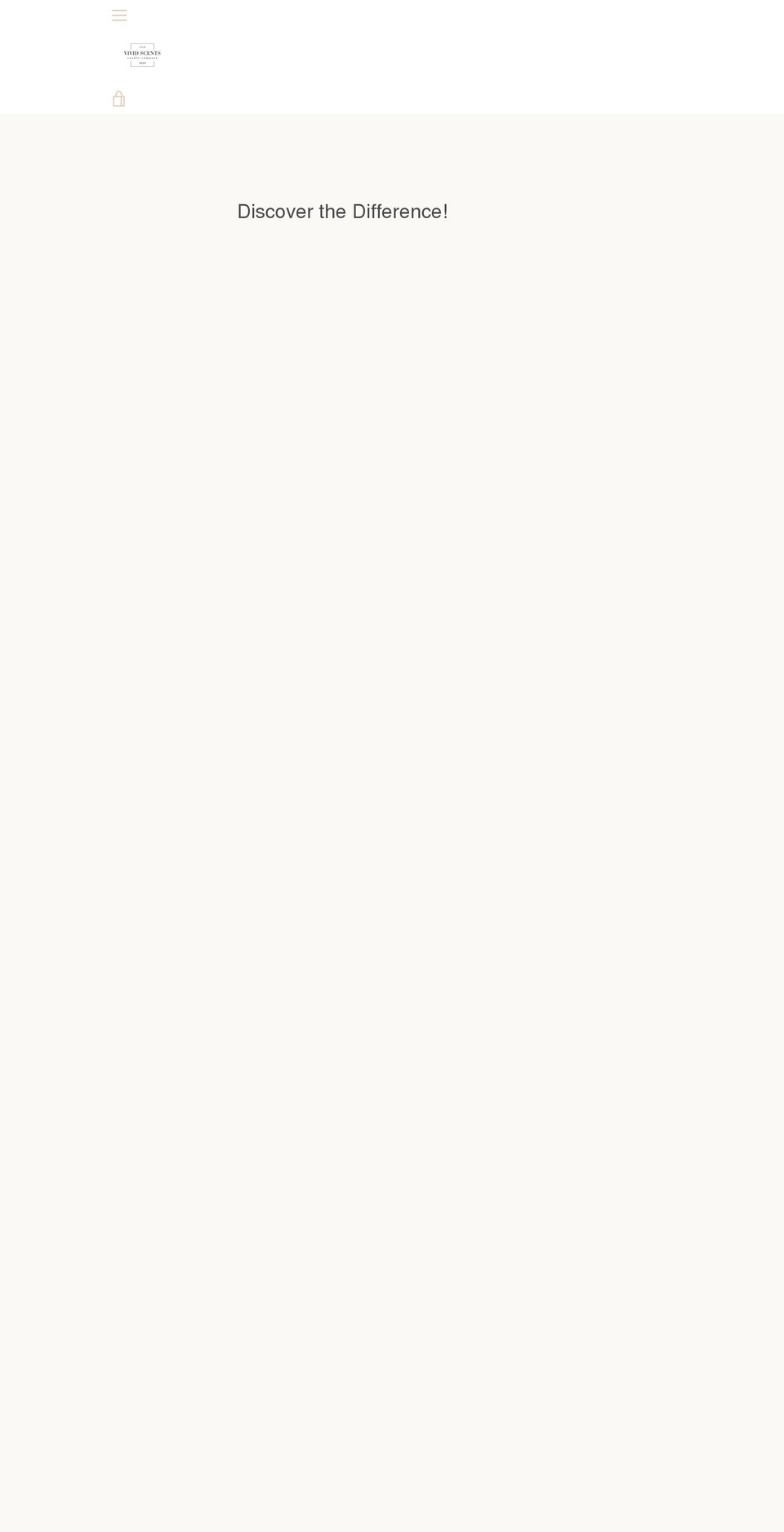 shopvividscents.com shopify website screenshot