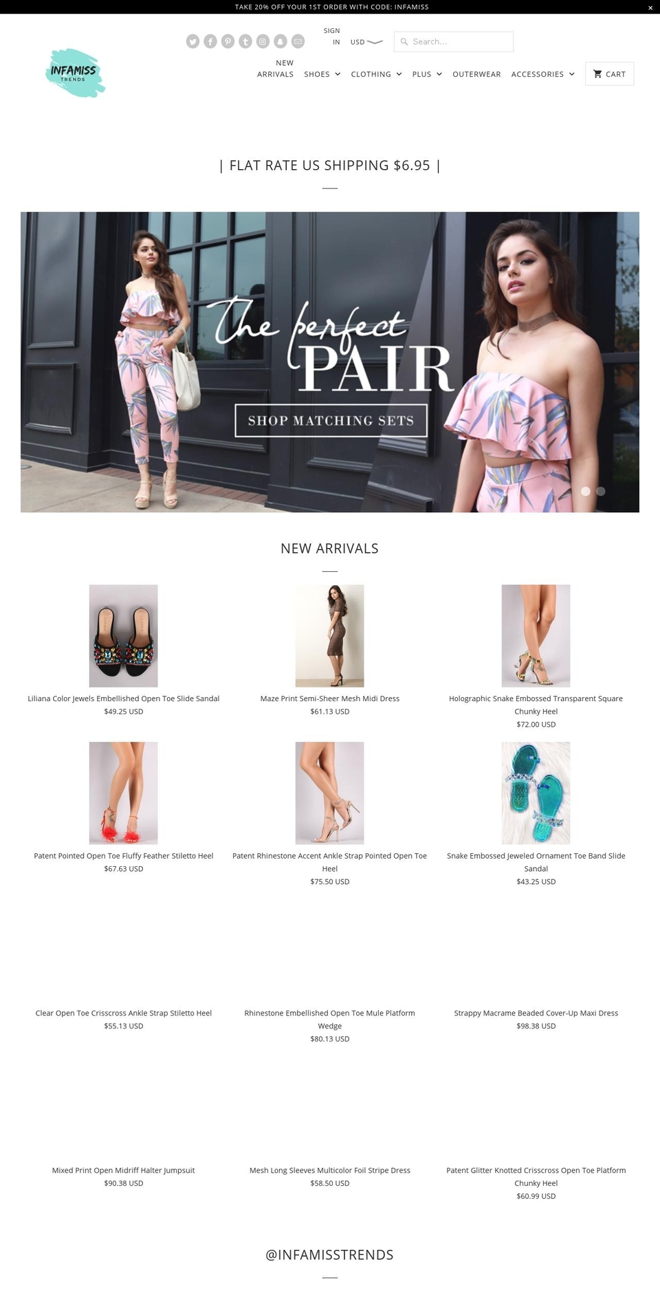 belle-demo-full-width Shopify theme site example shopvividtrends.com