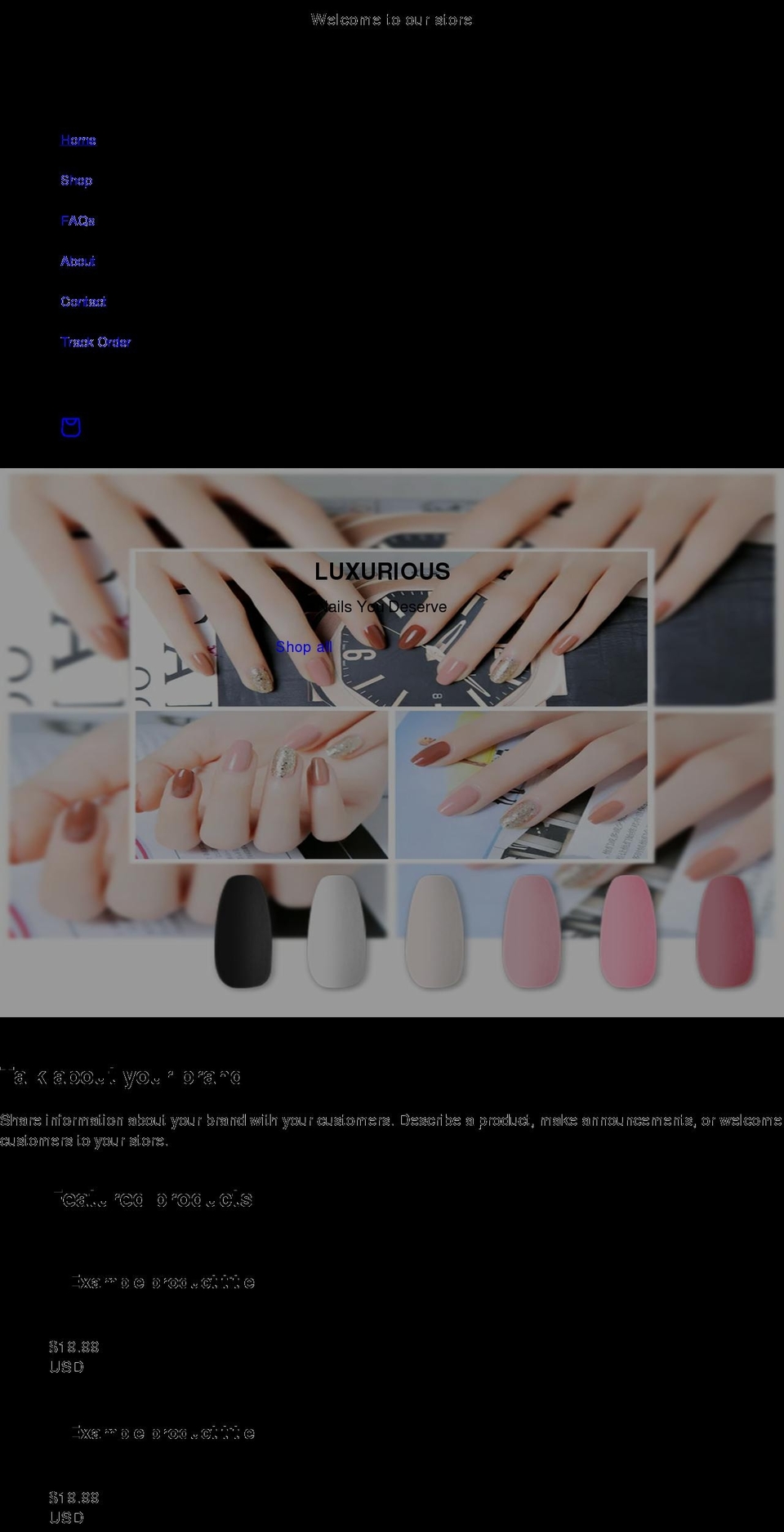 shopvox.org shopify website screenshot