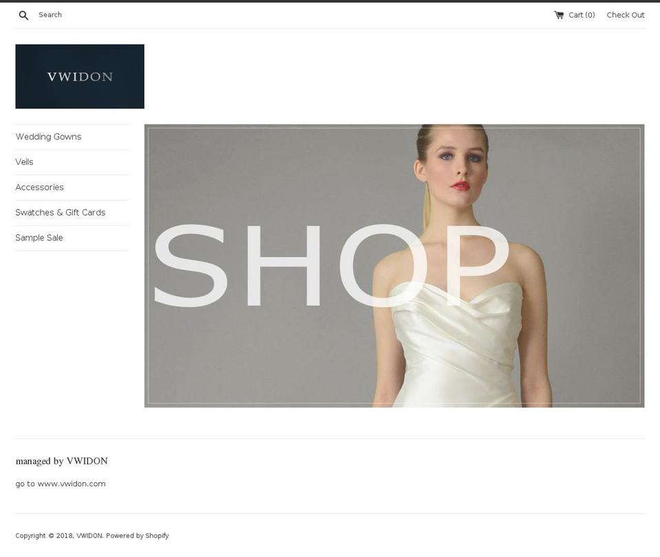 shopvwidon.com shopify website screenshot