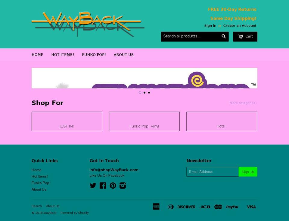shopwayback.com — Shopify storefront screenshot