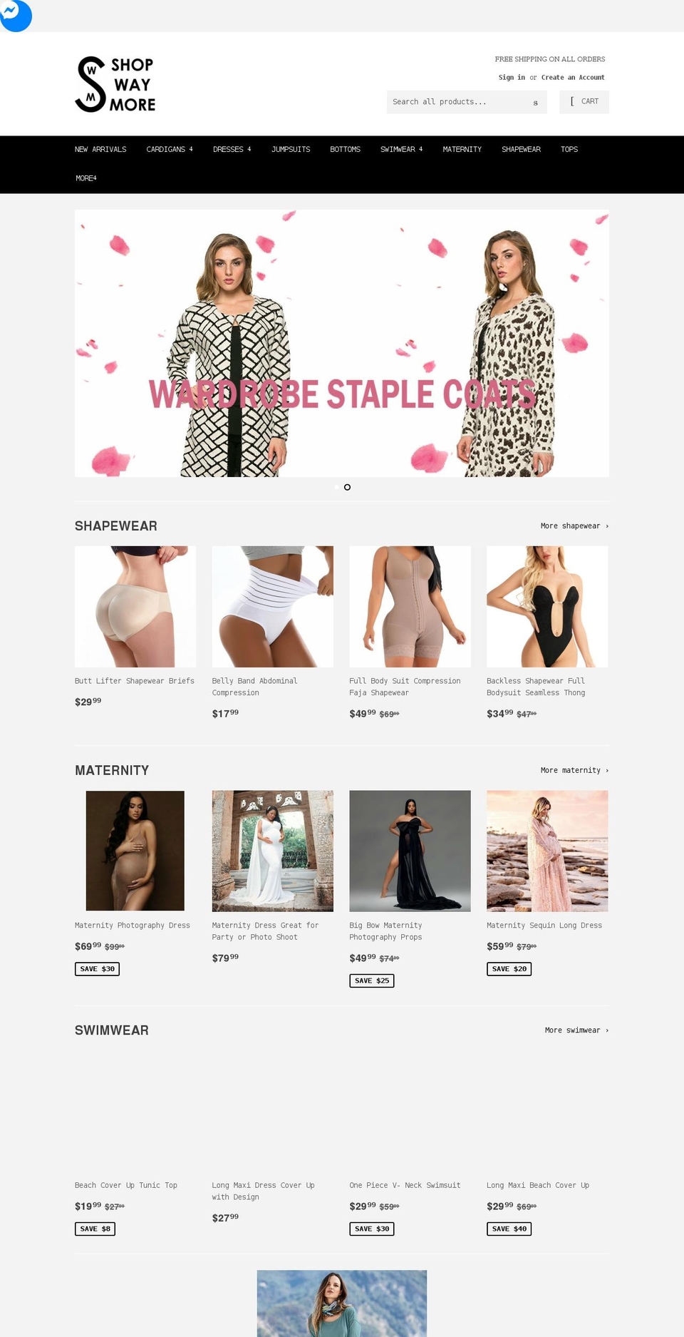 shopwaymore.com — Shopify storefront screenshot