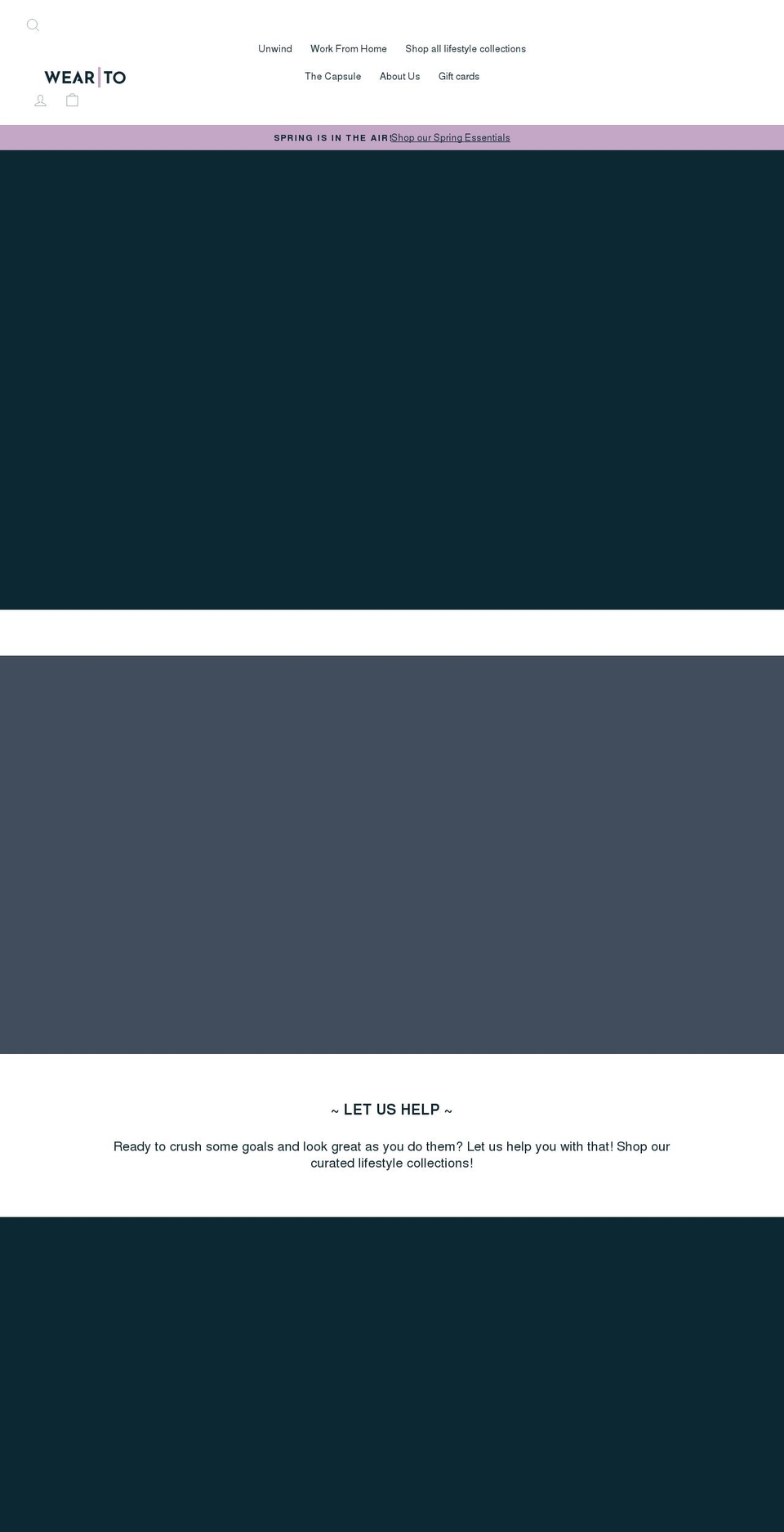 shopwearto.com shopify website screenshot