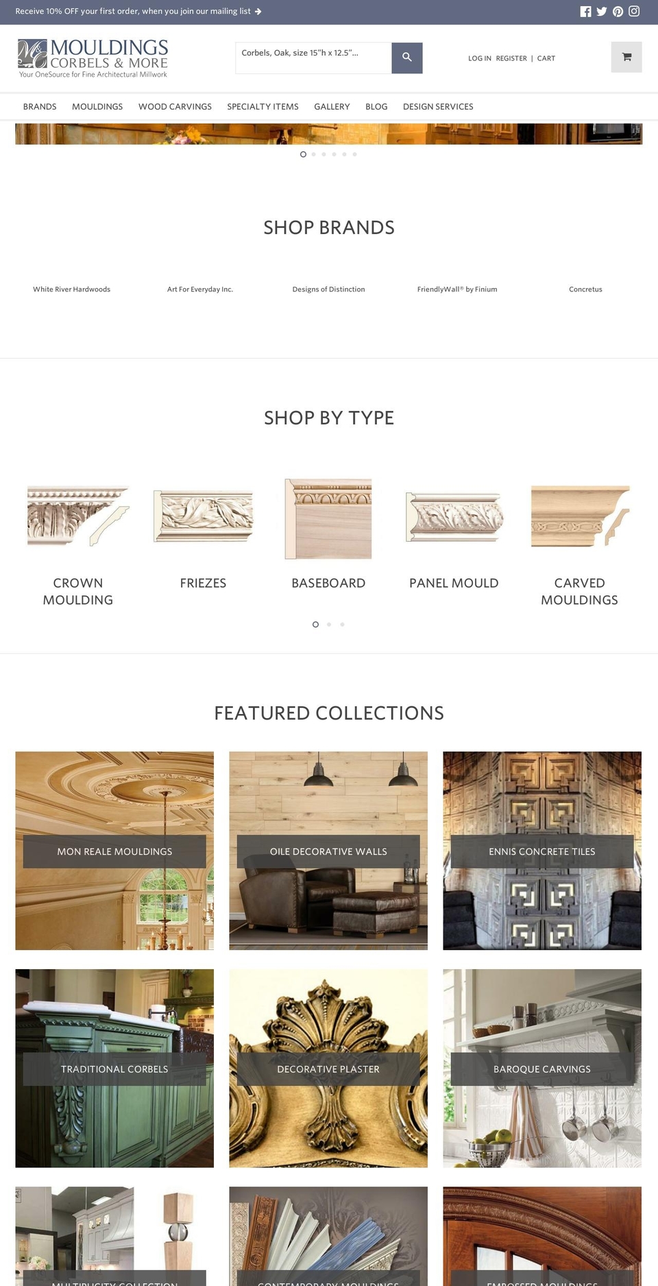 Custom theme - Findify Version - WEBYZE Shopify theme site example shopwhiteriverhardwoods.com