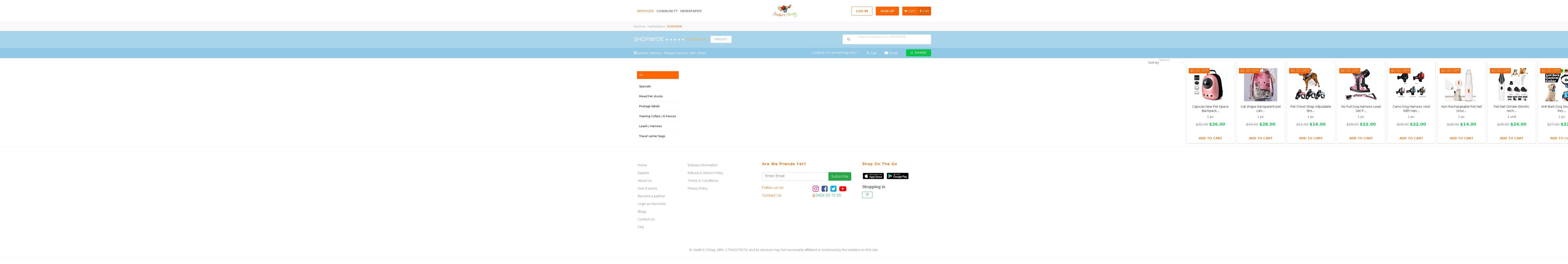 shopwide.com.au shopify website screenshot