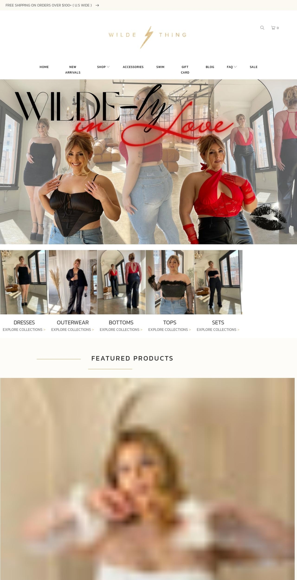 shopwildething.com shopify website screenshot