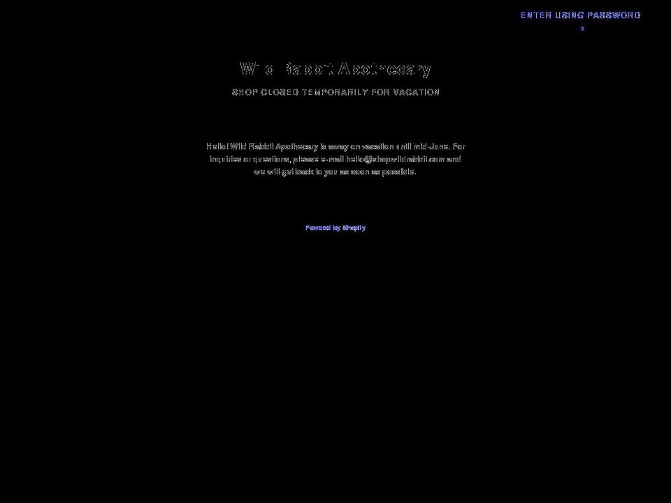 shopwildrabbit.com shopify website screenshot