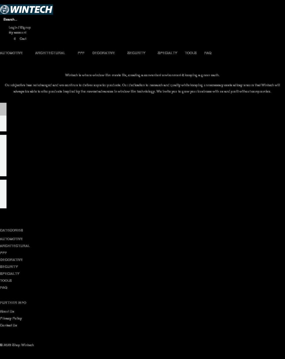shopwintech.com shopify website screenshot