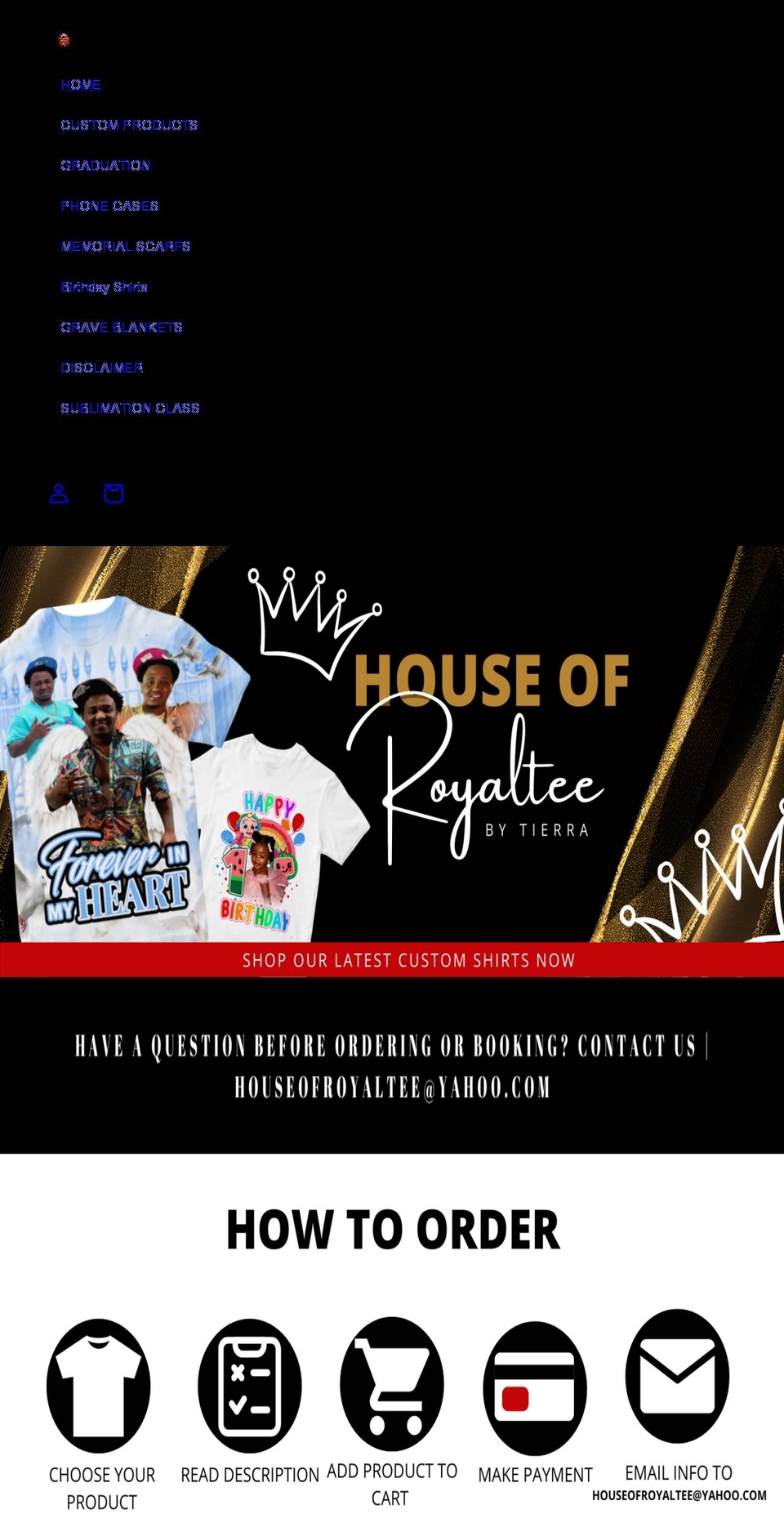 shopwithhor.com shopify website screenshot