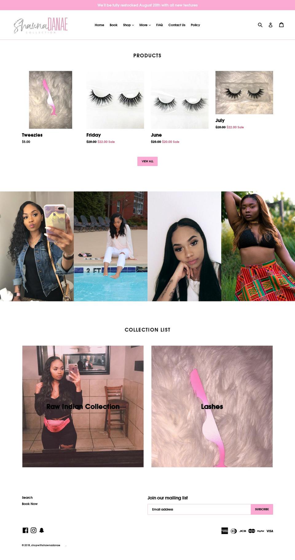 shopwithshawnadanae.com — Shopify storefront screenshot
