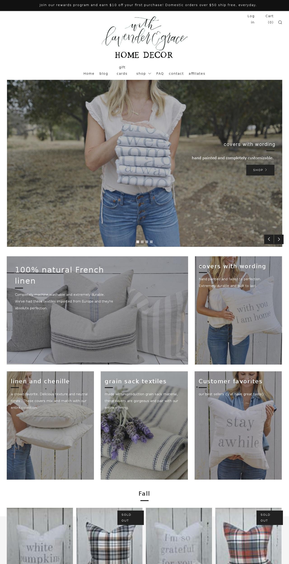 shopwlg.com — Shopify storefront screenshot