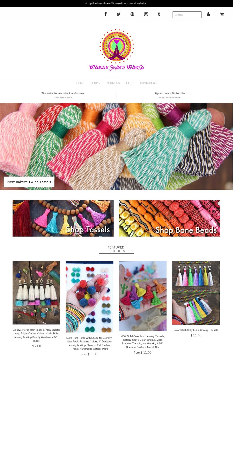 shopwomanshopsworld.com shopify website screenshot