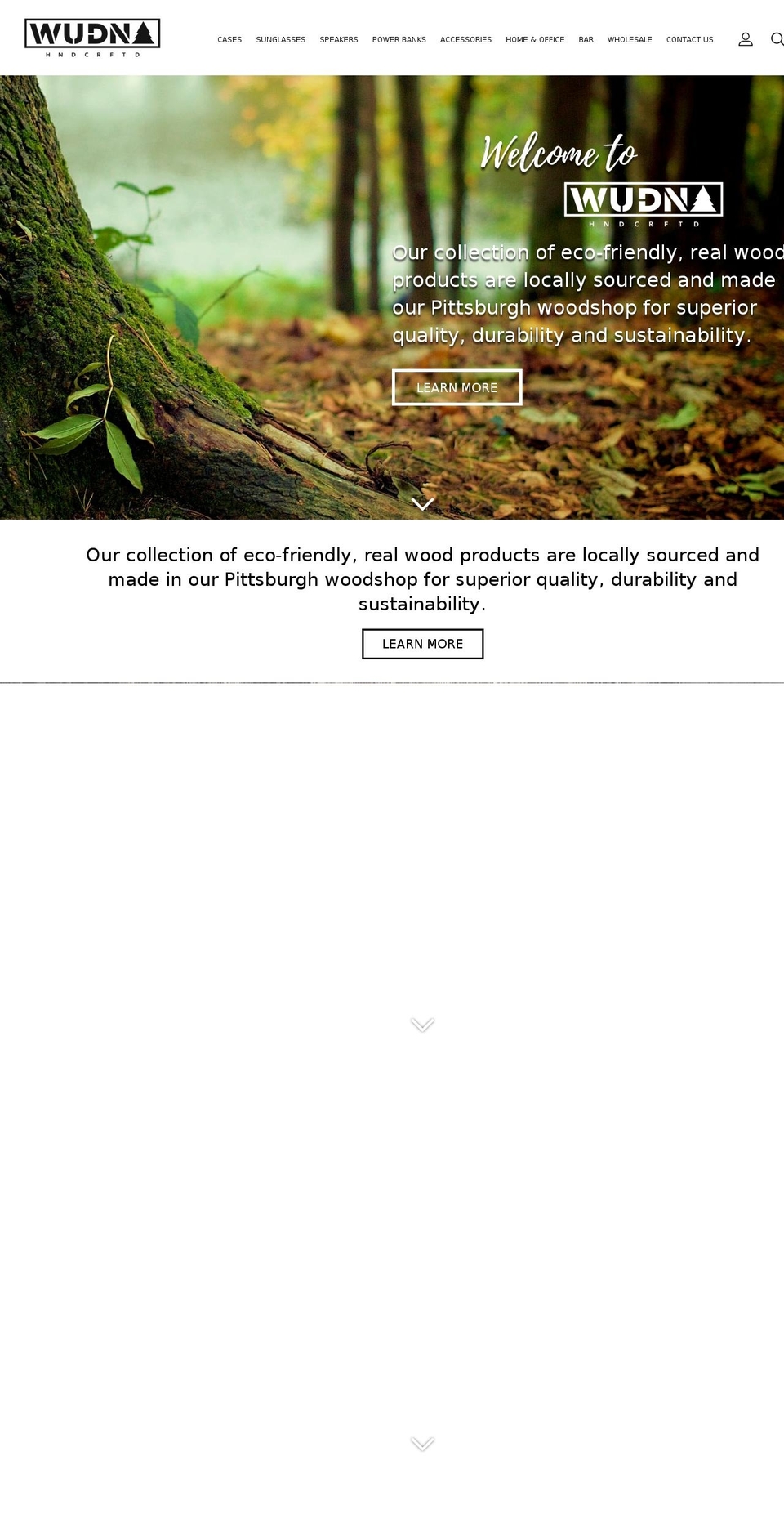 shopwudn.com shopify website screenshot