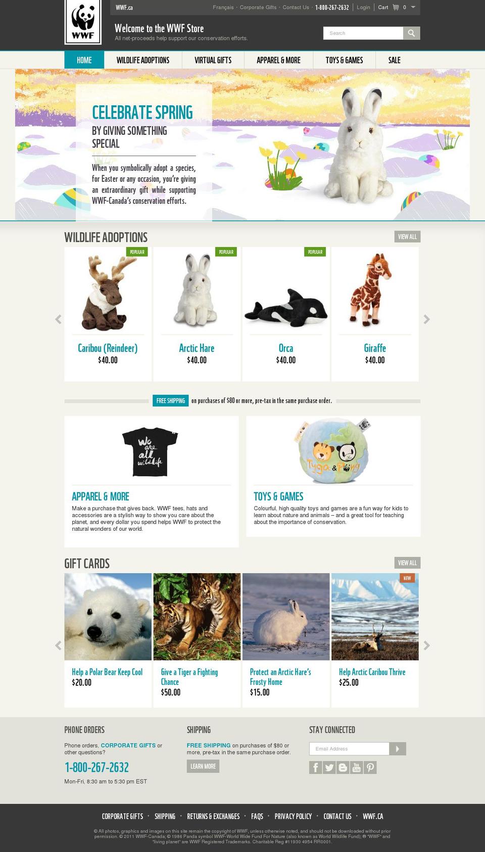 shopwwf.com shopify website screenshot