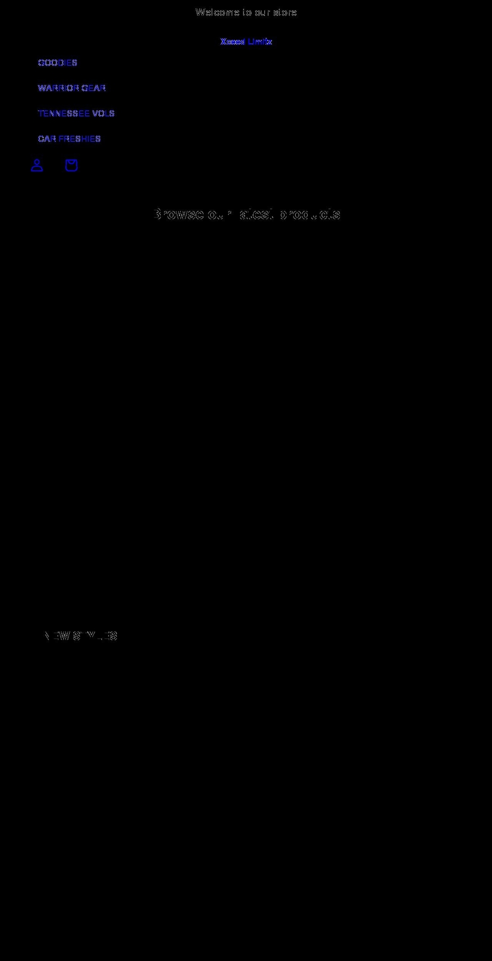 shopxceedtn.com shopify website screenshot
