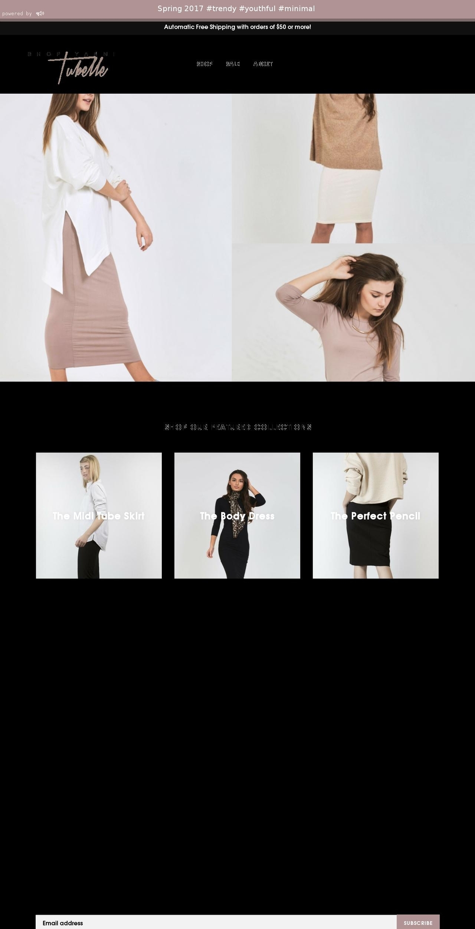 shopyanni.com shopify website screenshot