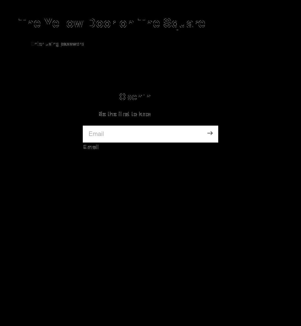 shopyellowdoor.com shopify website screenshot