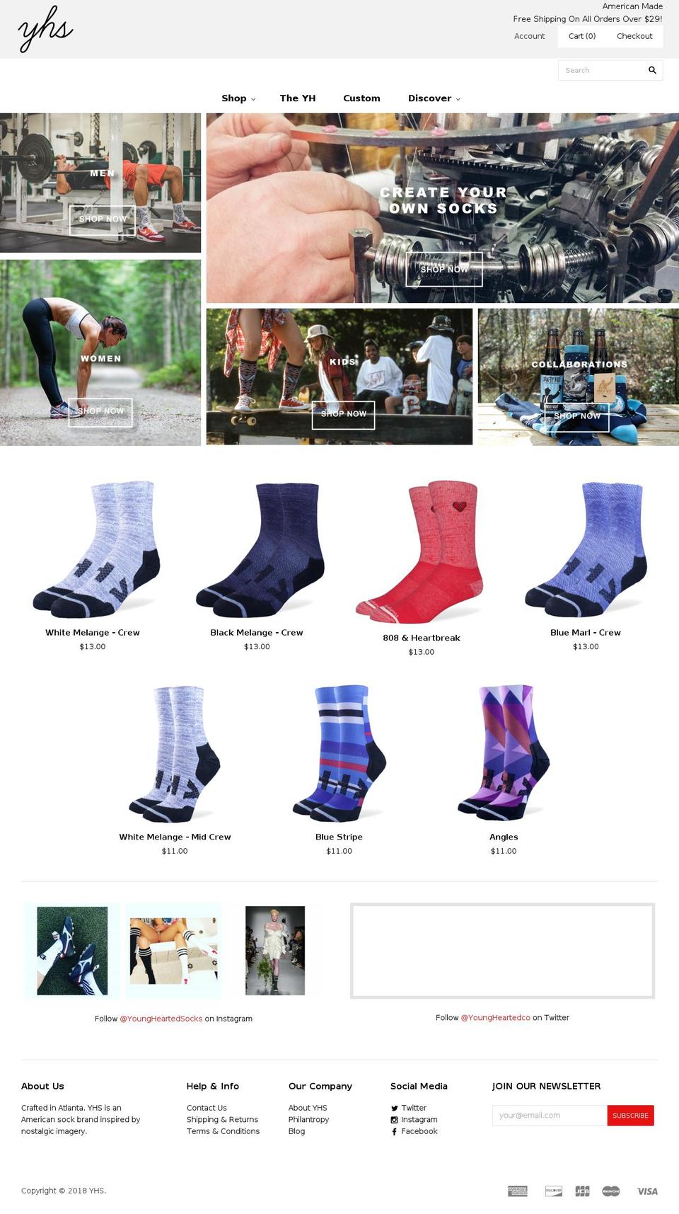 shopyhs.com — Shopify storefront screenshot